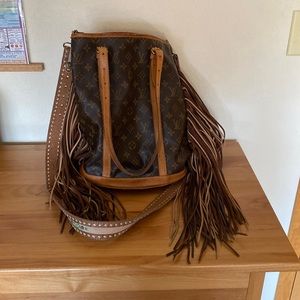 Vintage Boho Bag “The French Terry Tote” Large